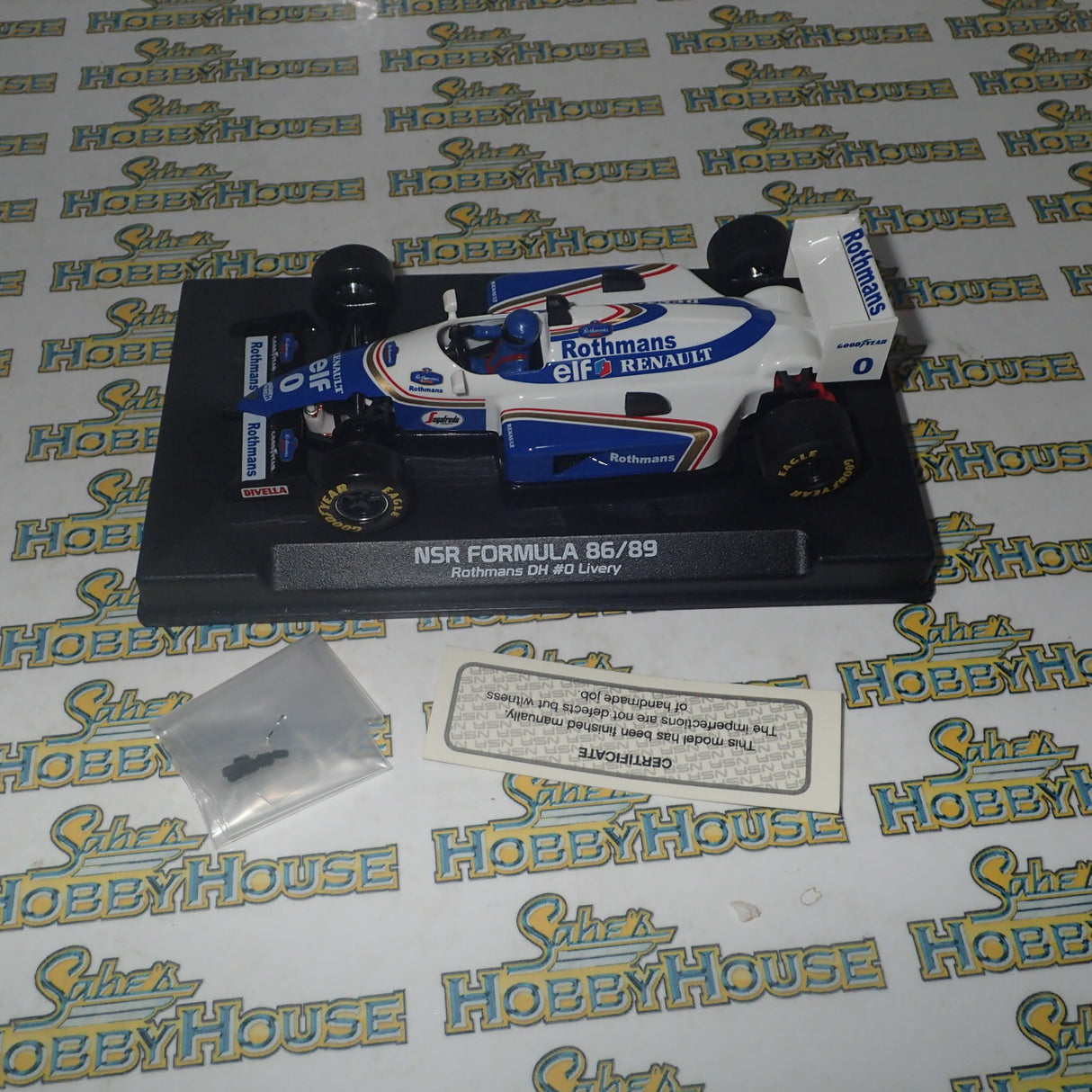 NSR N0367IL - 1:32 SCALE FORMULA 86/89 - ROTHMANS DH #0 LIVERY