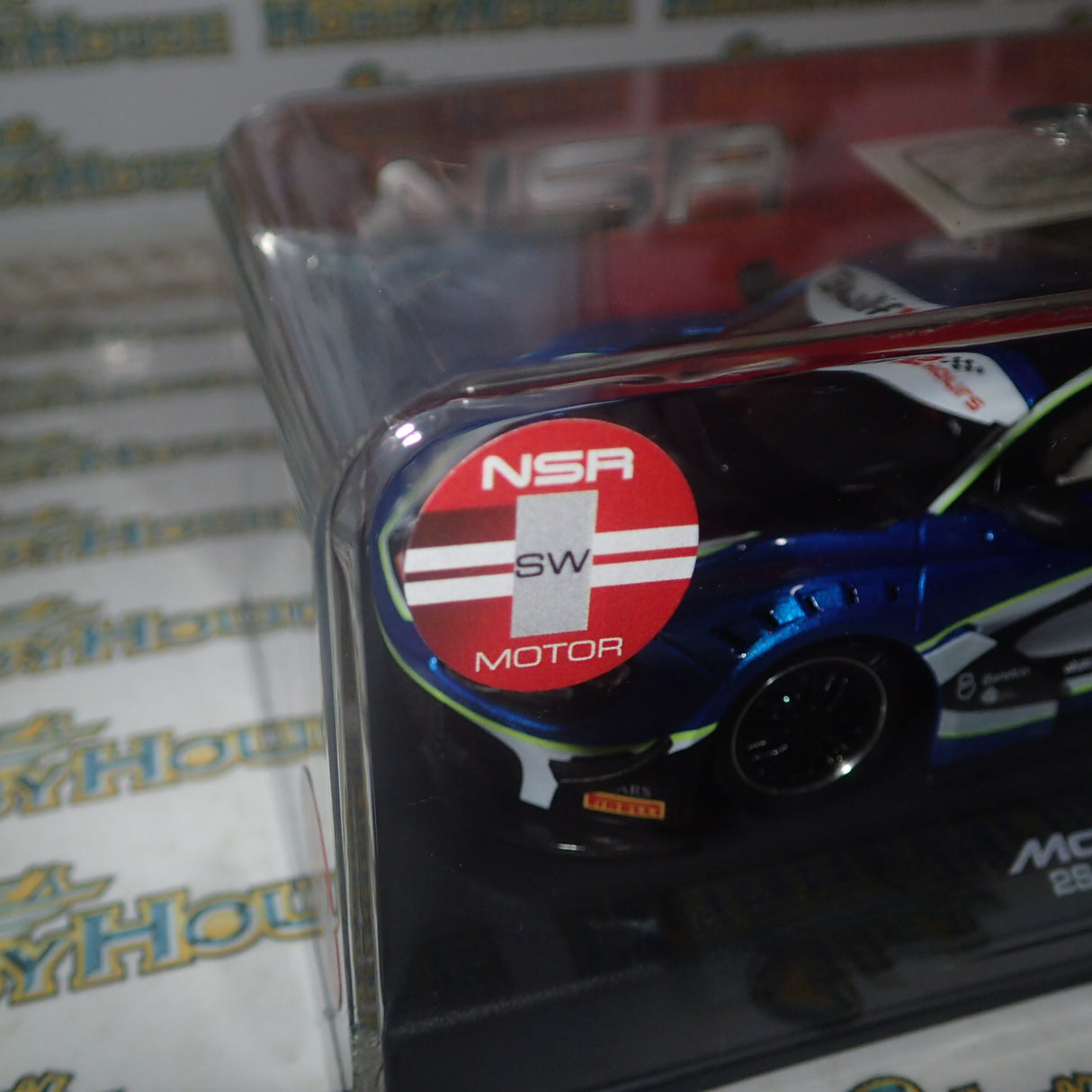 NSR SLOT CARS N0368SW - 1:32 SCALE MCLAREN 720S – 2SEAS #7 GULF 12 HOURS BAHRAIN 2021