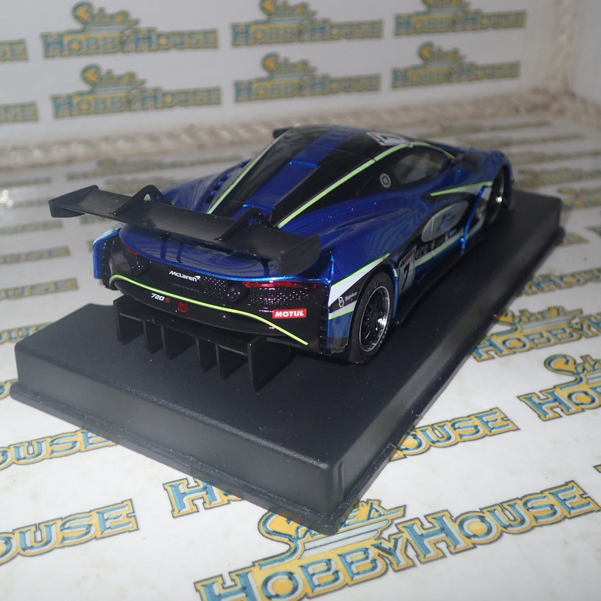 NSR SLOT CARS N0368SW - 1:32 SCALE MCLAREN 720S – 2SEAS #7 GULF 12 HOURS BAHRAIN 2021