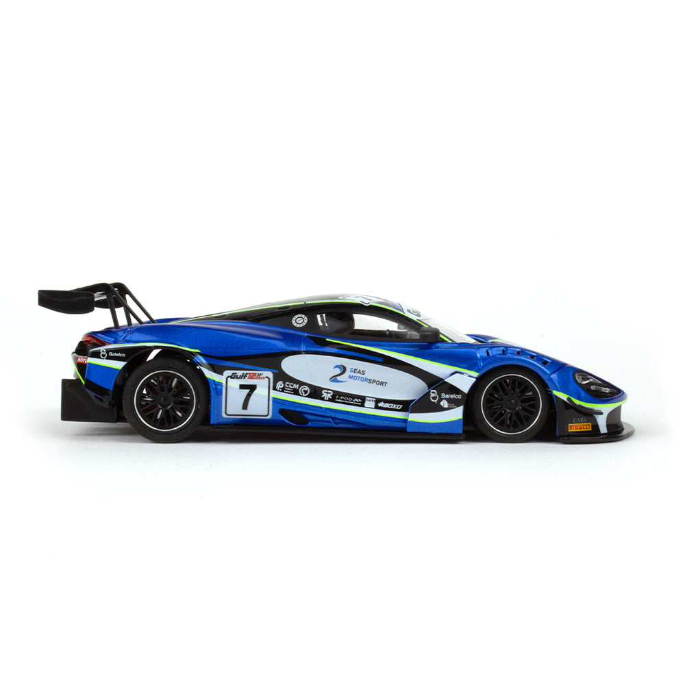 NSR SLOT CARS N0368SW - 1:32 SCALE MCLAREN 720S – 2SEAS #7 GULF 12 HOURS BAHRAIN 2021