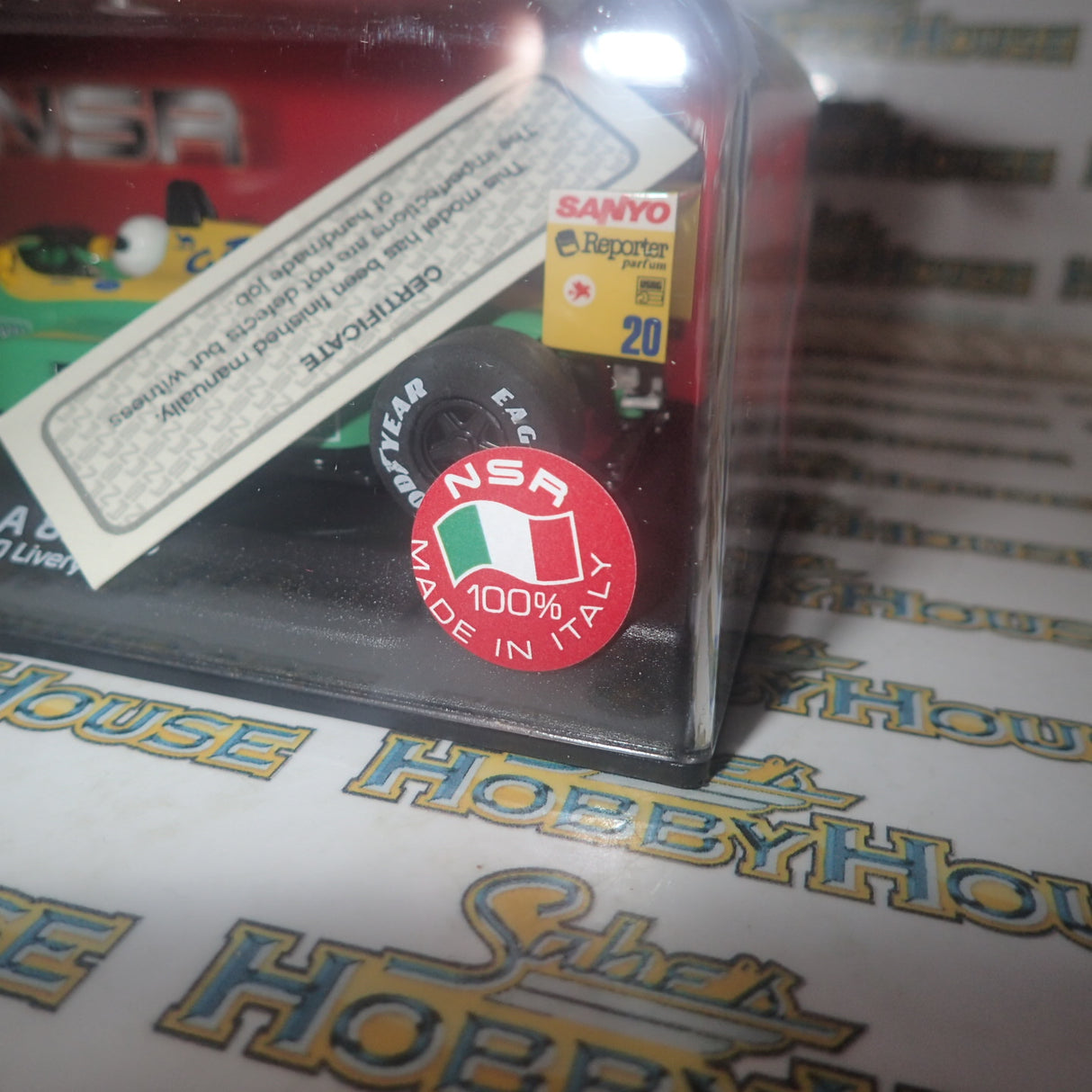 NSR 0401IL - 1:32 SCALE FORMULA 86/89 - BENETTON CAMEL MB #20 LIVERY