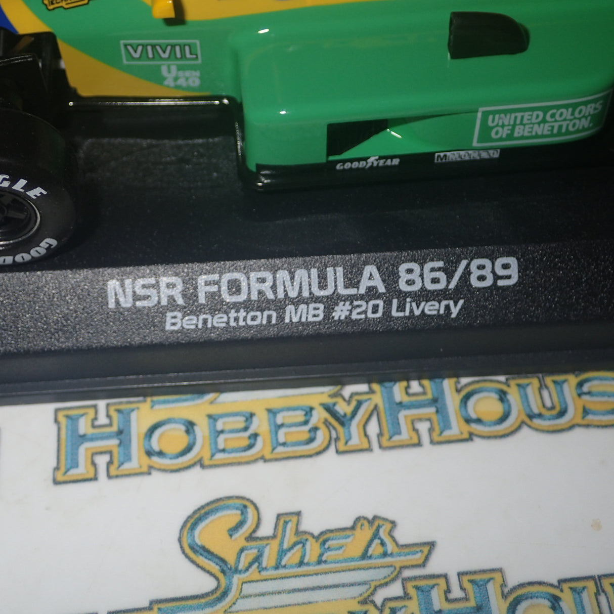 NSR 0401IL - 1:32 SCALE FORMULA 86/89 - BENETTON CAMEL MB #20 LIVERY
