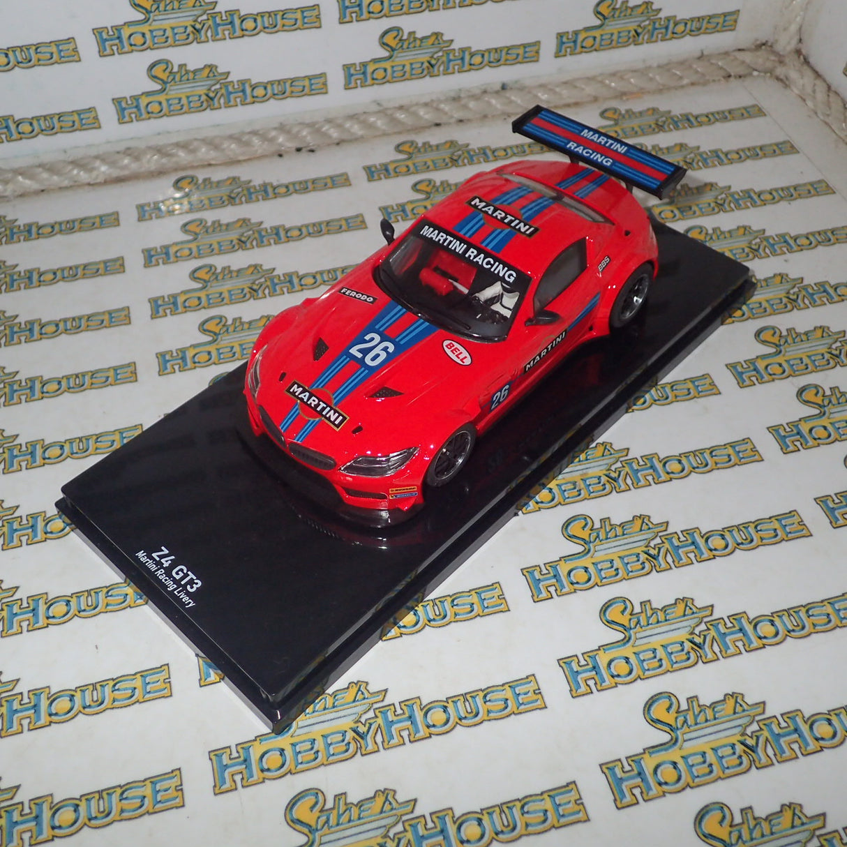 NSR 0602SW - 1:32 SCALE BMW Z4 GT3 Martini Racing Livery Red n.26
