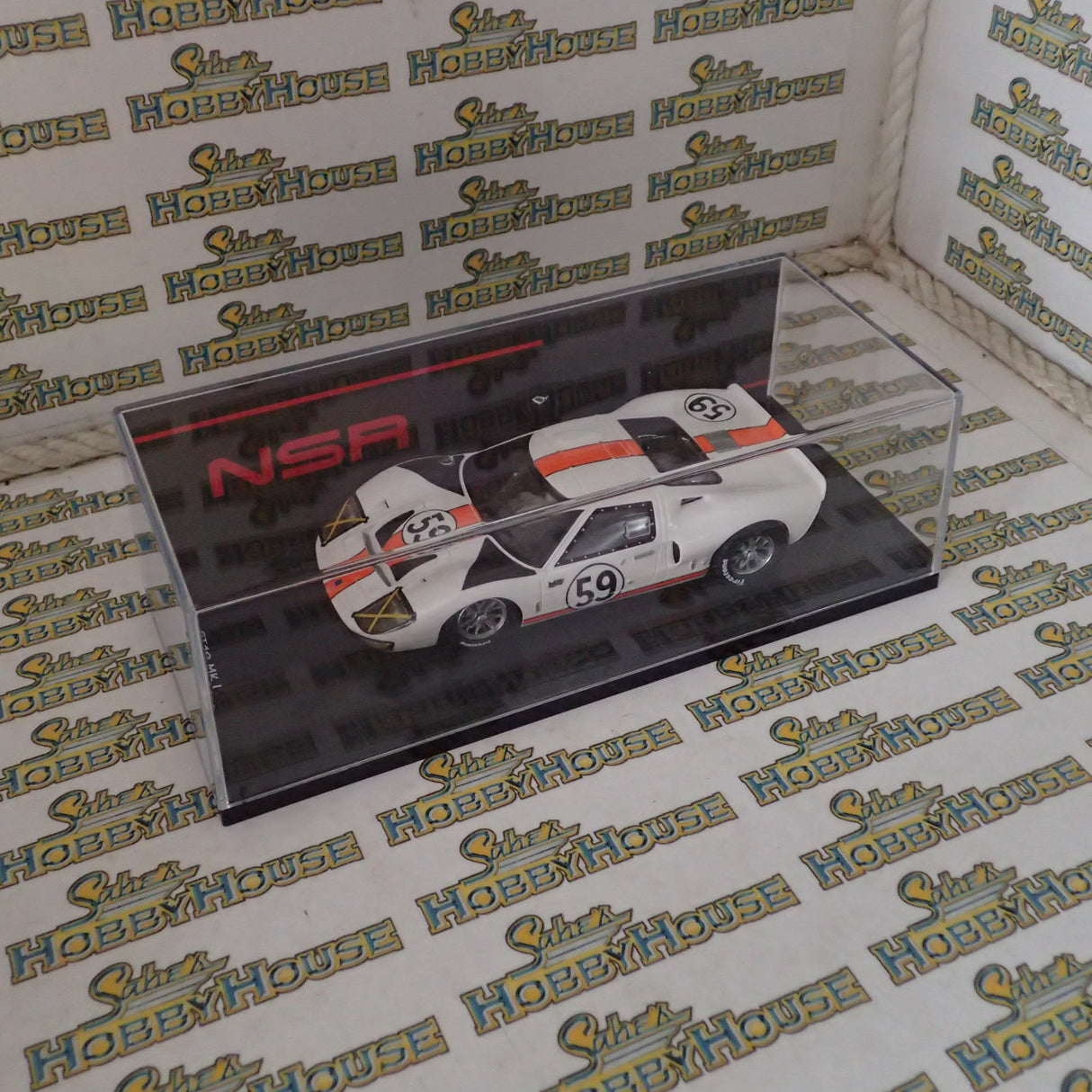 NSR 0603SW - 1:32 SCALE Ford GT40 MkI No.59, Le Mans 24h 1966, Peter Revson and Skip Scott