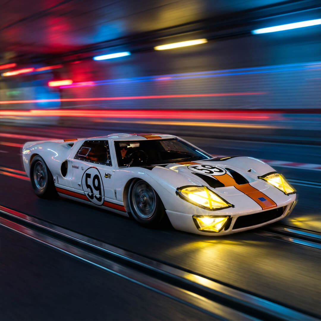 NSR 0603SW - 1:32 SCALE Ford GT40 MkI No.59, Le Mans 24h 1966, Peter Revson and Skip Scott