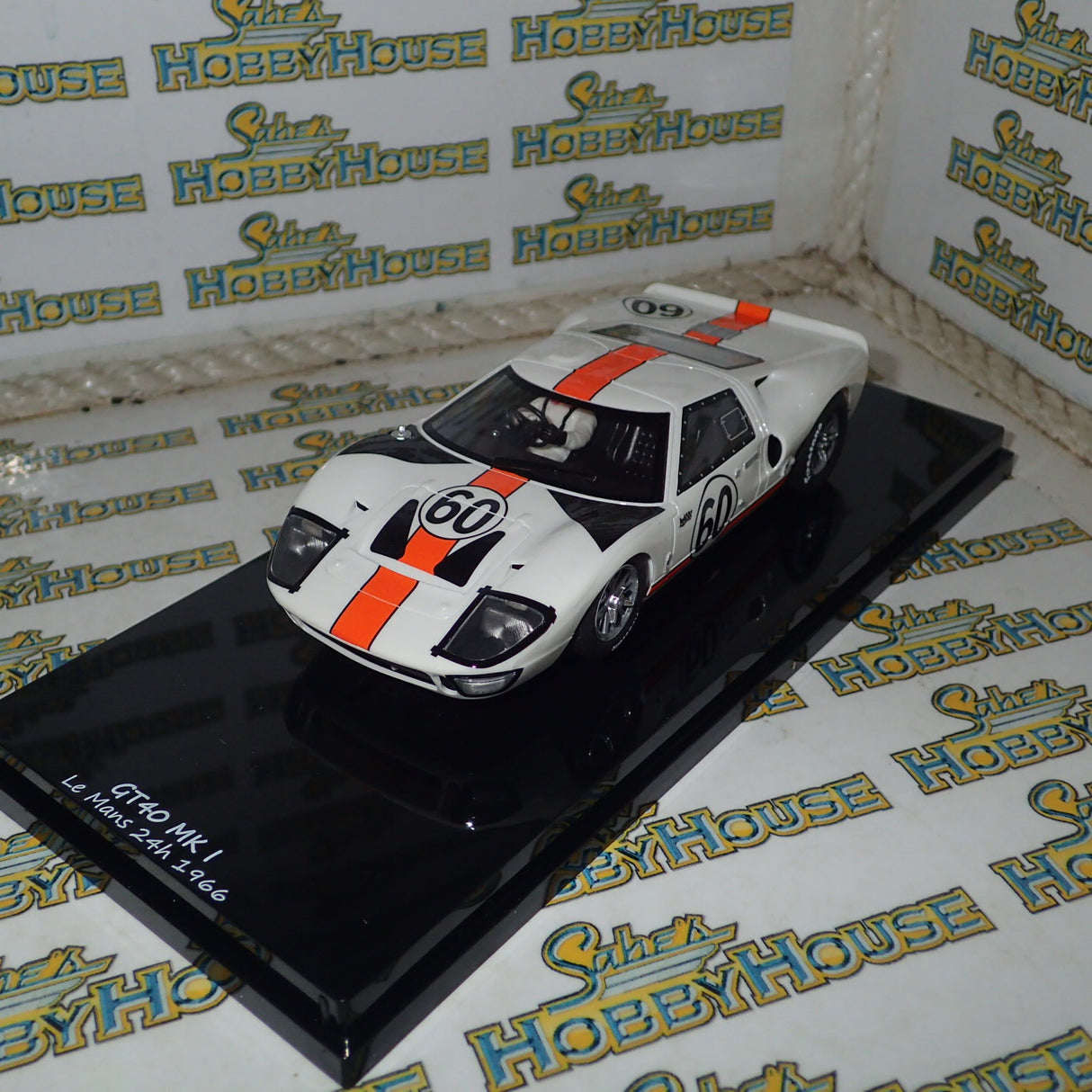 NSR 0604SW - 1:32 SCALE Ford GT40 MkI No.60, Le Mans, 24h 1966, Jacky Ickx, Jochen Neerpasch