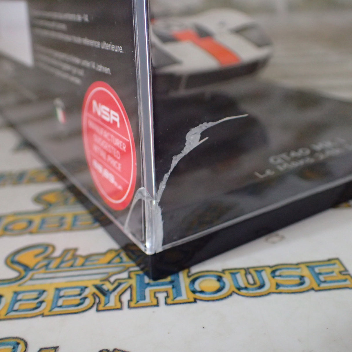 NSR 0604SW - 1:32 SCALE Ford GT40 MkI No.60, Le Mans, 24h 1966, Jacky Ickx, Jochen Neerpasch