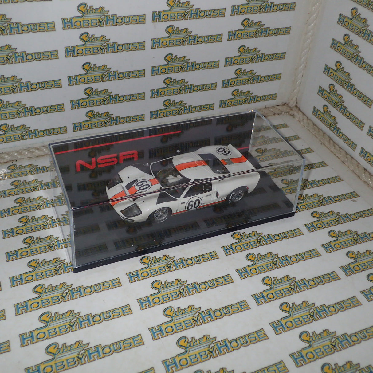 NSR 0604SW - 1:32 SCALE Ford GT40 MkI No.60, Le Mans, 24h 1966, Jacky Ickx, Jochen Neerpasch