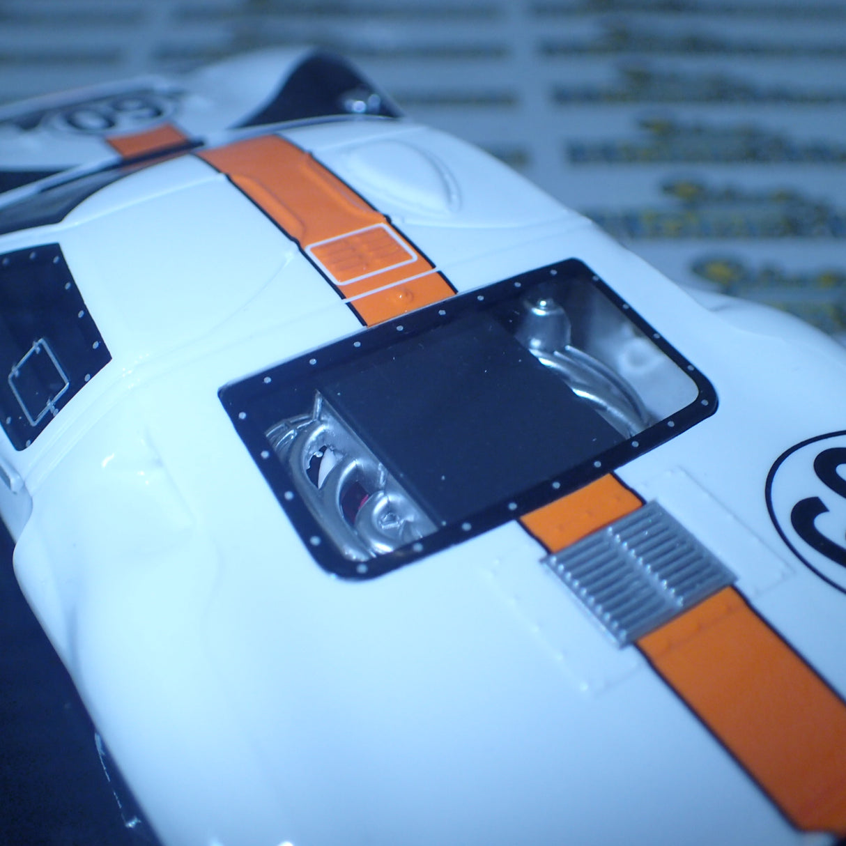 NSR 0604SW - 1:32 SCALE Ford GT40 MkI No.60, Le Mans, 24h 1966, Jacky Ickx, Jochen Neerpasch