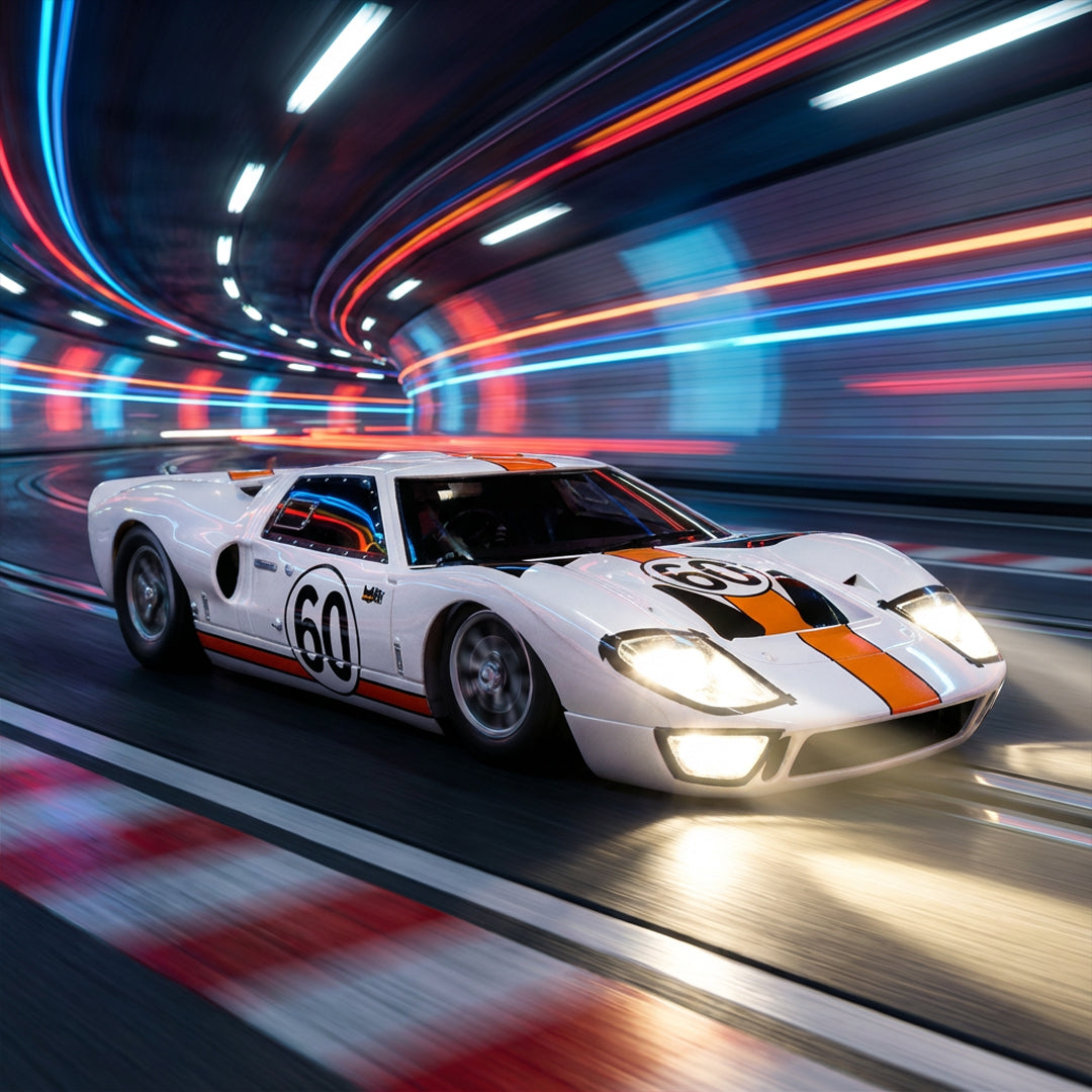 NSR 0604SW - 1:32 SCALE Ford GT40 MkI No.60, Le Mans, 24h 1966, Jacky Ickx, Jochen Neerpasch