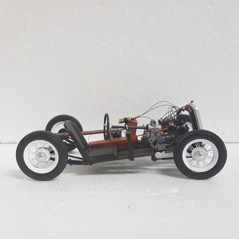 Biante BROCK01 - 1/18 Scale - The Peter Brock Collection - Brock 01 Austin 7 Paddock Basher Diecast Scale Model Replica