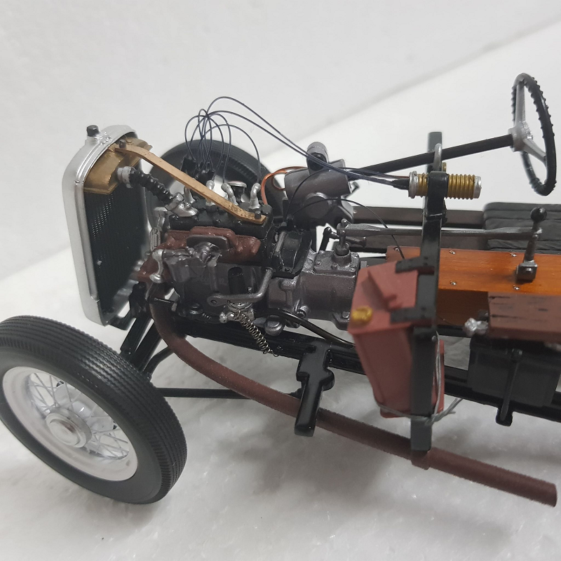 Biante BROCK01 - 1/18 Scale - The Peter Brock Collection - Brock 01 Austin 7 Paddock Basher Diecast Scale Model Replica