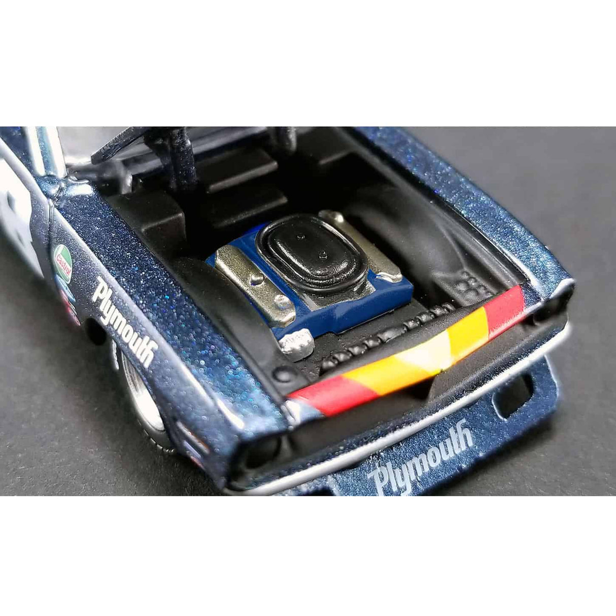 ACME - 1/64 Scale - GL-51264 #42 1970 Plymouth Trans Am Barracuda - Swede Savage Diecast Scale Model Replica