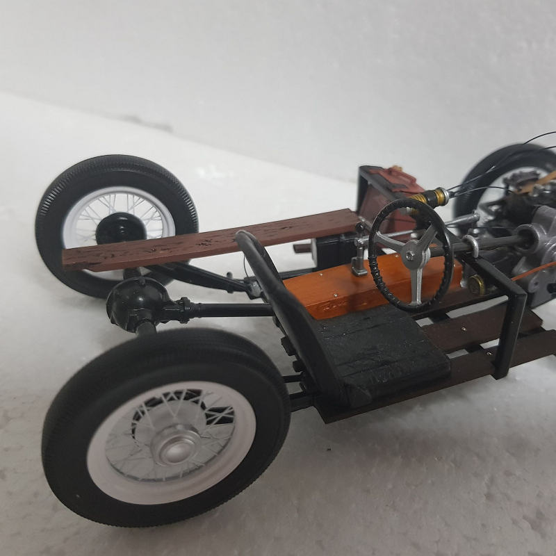 Biante BROCK01 - 1/18 Scale - The Peter Brock Collection - Brock 01 Austin 7 Paddock Basher Diecast Scale Model Replica