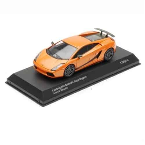 Kyosho 03751P - 1/43 Scale Lamborghini Gallardo Superleggera Arancio Borealis in Orange Diecast Scale Model Replica