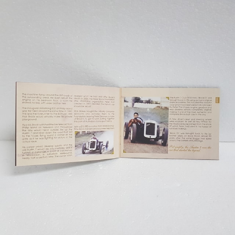 Biante BROCK01 - 1/18 Scale - The Peter Brock Collection - Brock 01 Austin 7 Paddock Basher Diecast Scale Model Replica