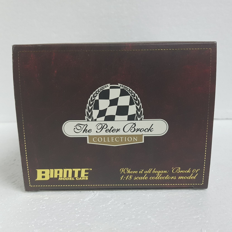 Biante BROCK01 - 1/18 Scale - The Peter Brock Collection - Brock 01 Austin 7 Paddock Basher Diecast Scale Model Replica
