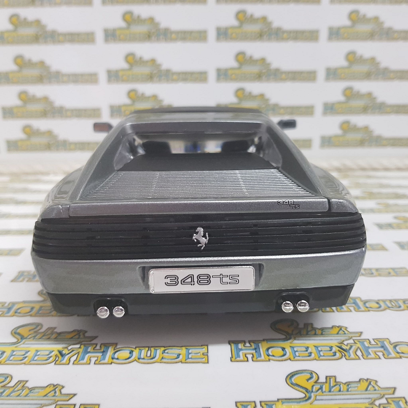 Bburago - 1/18 Scale - Ferrari 348ts in Grey Diecast Scale Model Replica