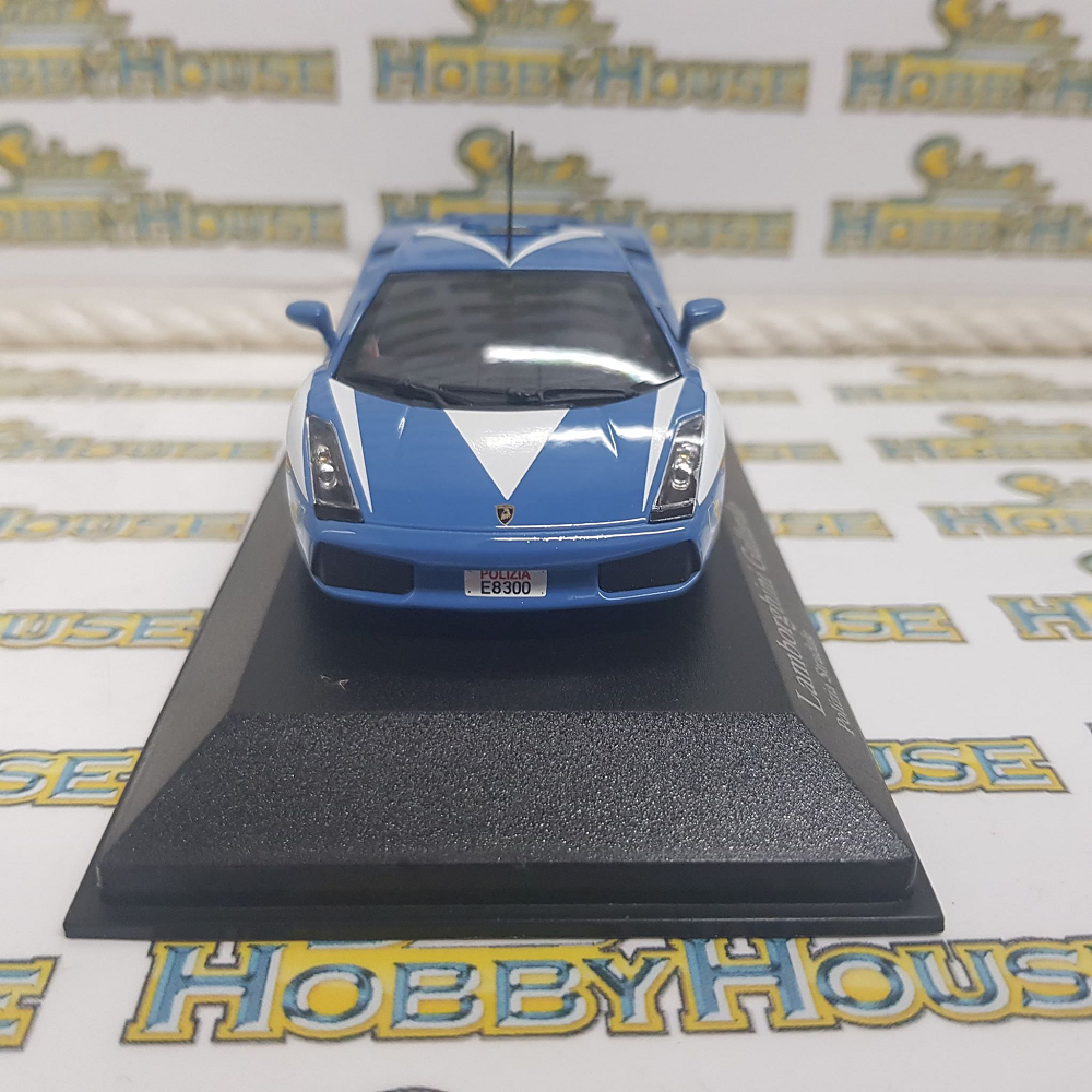 Minichamps 400 103590 - 1/43 Scale Lamborghini Gallardo 2004 Polizia Diecast Scale Model Replica