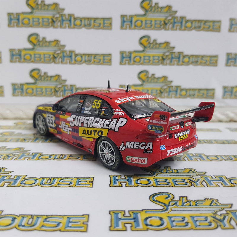 APEX Replicas - 1/43 Scale - Ford FG-X Falcon Wilson Security #55 Mostert/Owen 2017 Sandown 500 Scale Model Replica