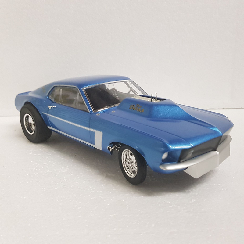 GMP 18913 - 1/18 Scale the Boss AA/GS 1969 Ford Mustang Boss Gasser Diecast Scale Model Replica