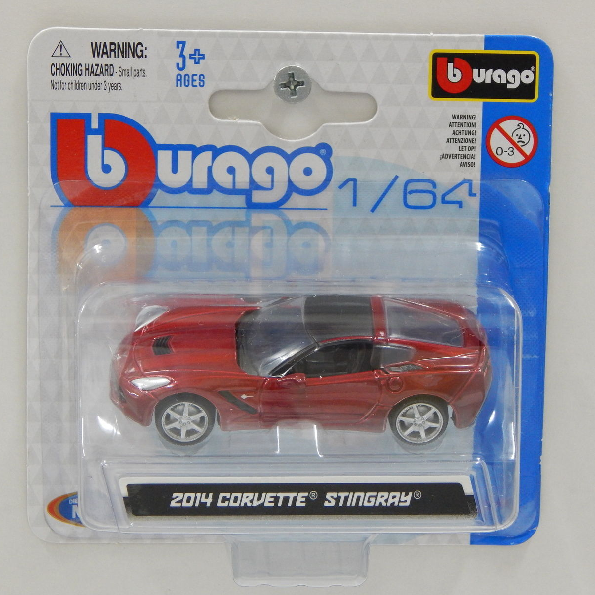 Bburago 18-59000 CS - 1:64 Diecast - 2014 Corvette Stingray