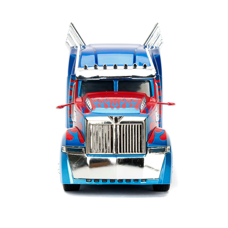 Jada Toys 98403 - 1/24 Scale Hollywood Rides Transformers The Last Knight Western Star 5700 XE Optimus Prime Diecast Scale Model Replica