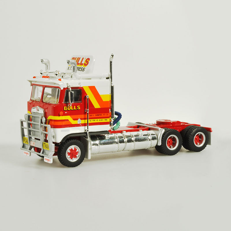Highway Replicas 12013 - 1/64 Scale - Freight Road Train in "Bull's N.T." Livery Diecast Scale Model Replica