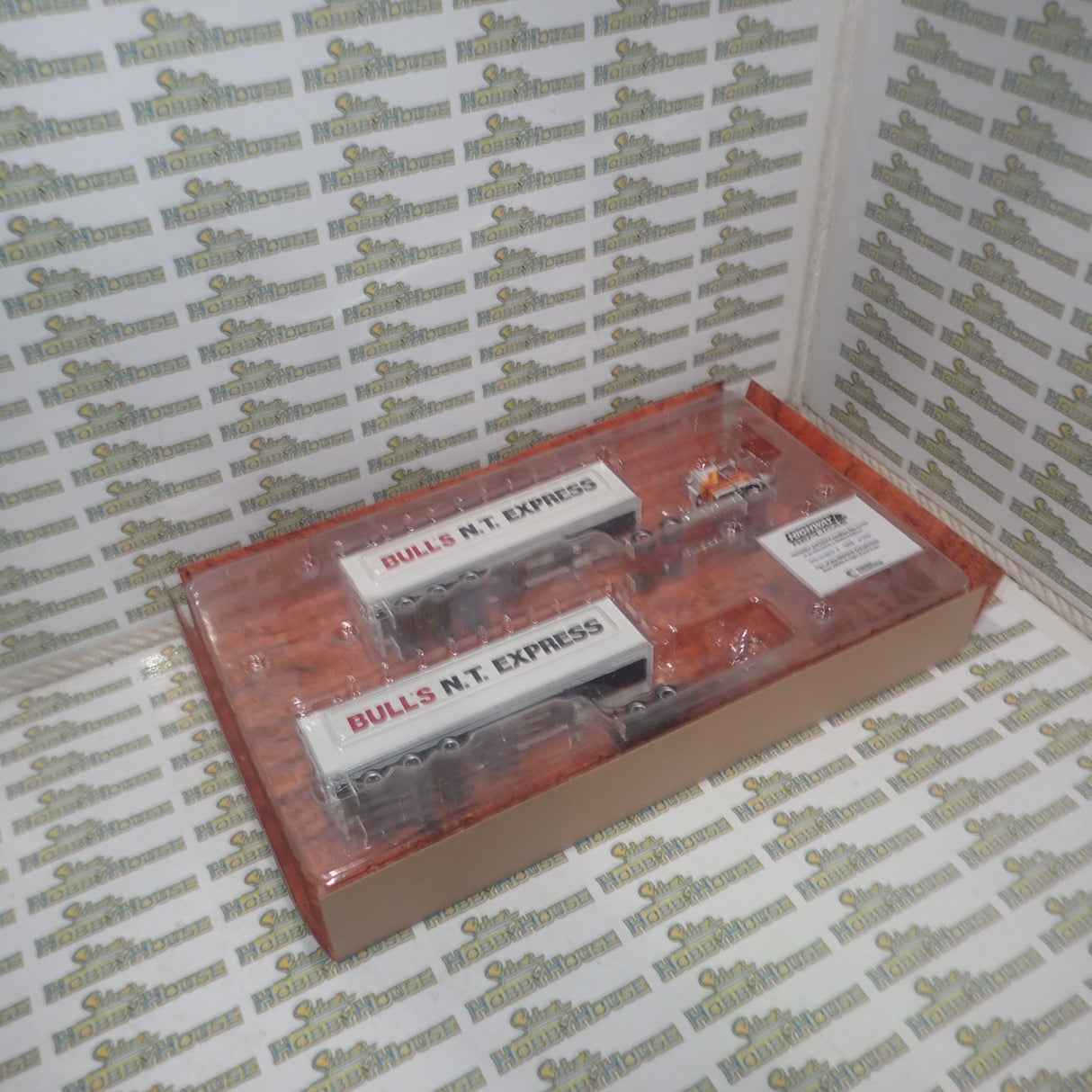 Highway Replicas 12013 - 1/64 Scale - Freight Road Train in "Bull's N.T." Livery Diecast Scale Model Replica