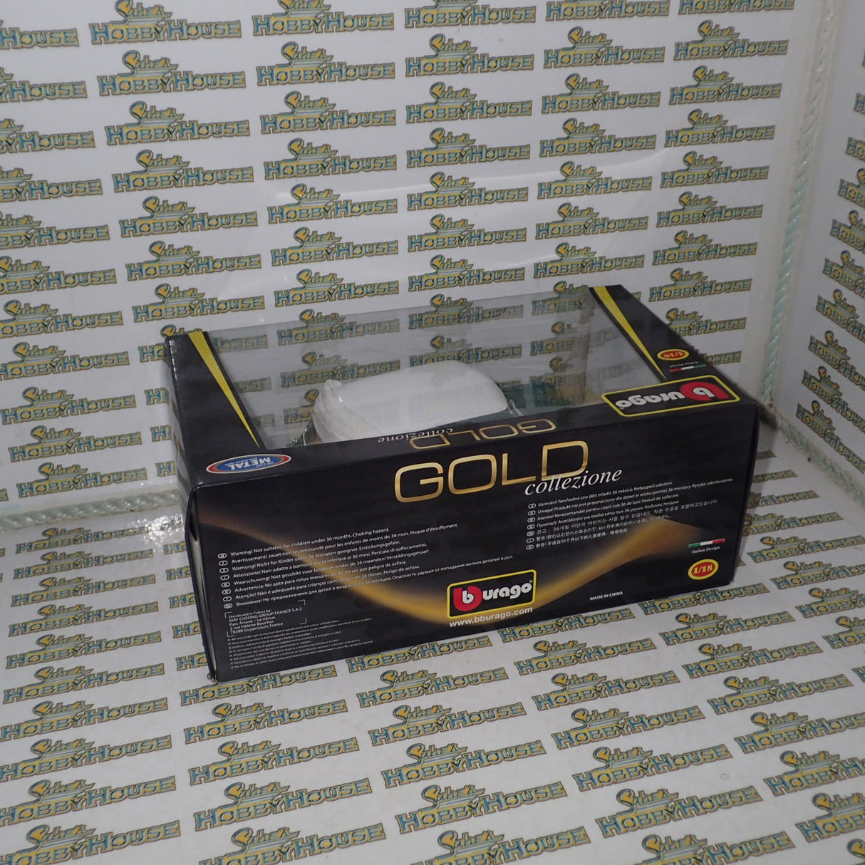 Bburago Gold 12036 - 1/18 1969 Mini Cooper Diecast Model Replica