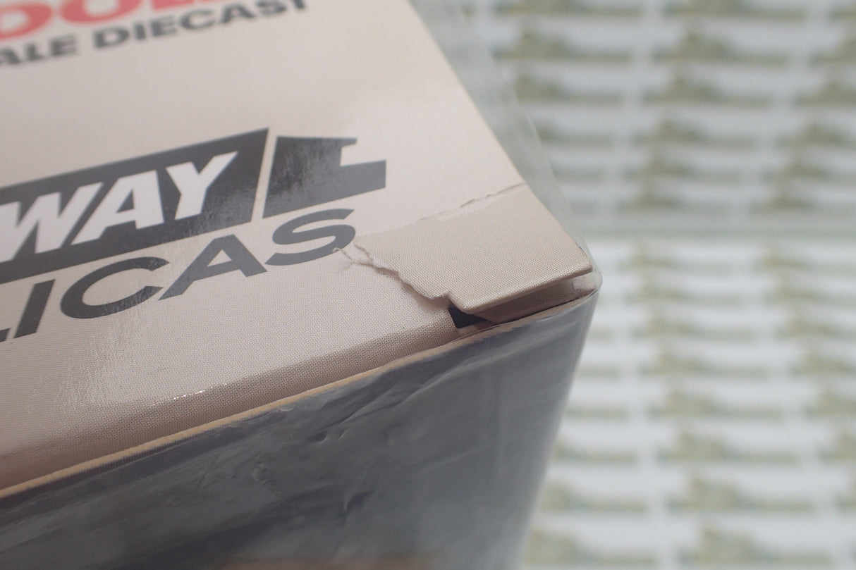 Highway Replicas 12995 - 1/64 Scale Trailer with Dolly Blue with Cyan Stripes Diecast Model Replica