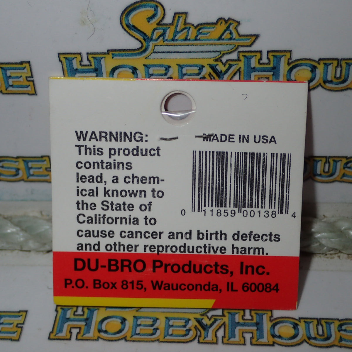Dubro 138 - 3/32" Plated Brass Dura-Collars Complete with Allen Wrench