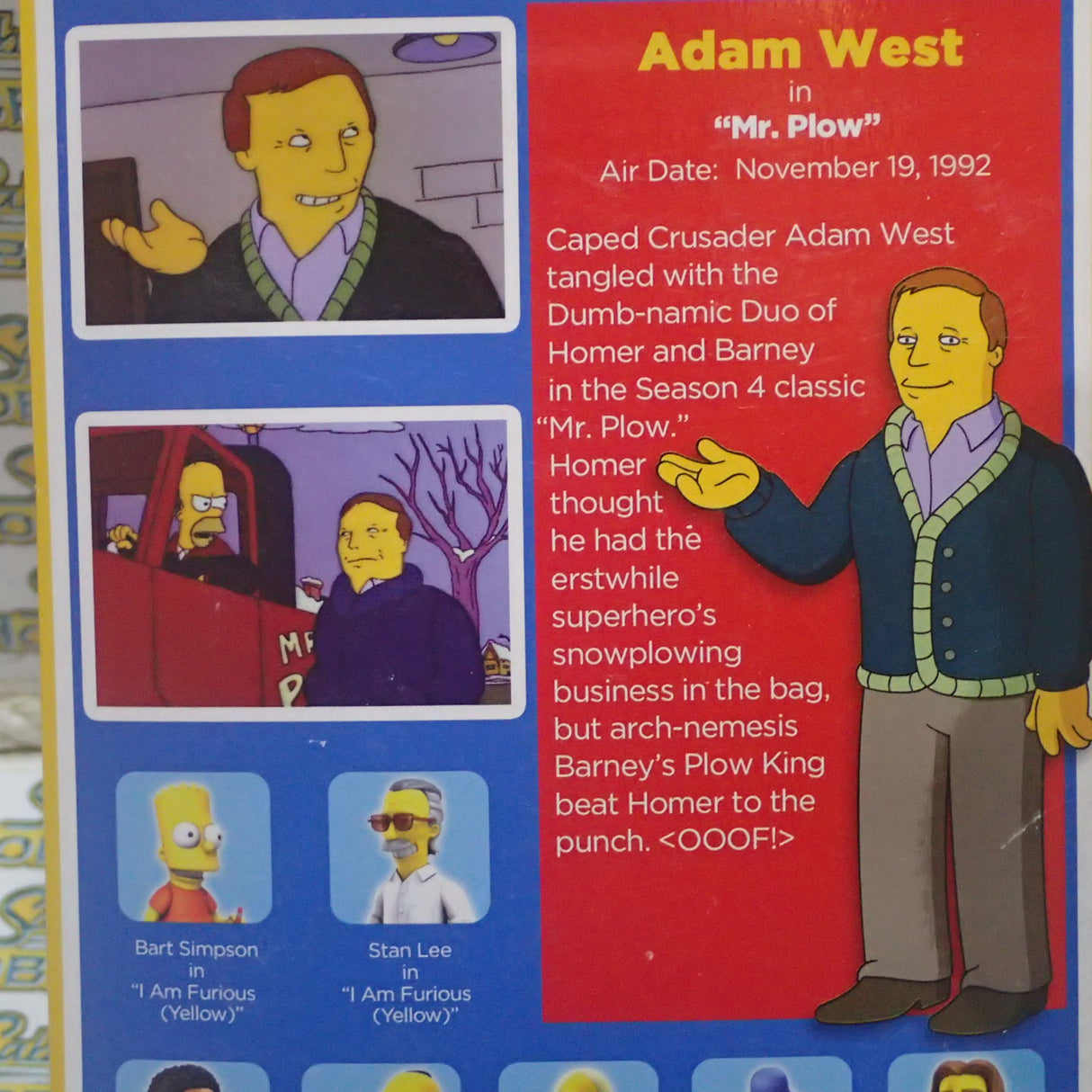 The Simpsons 16080 - Adam West - Collectible Action Figure