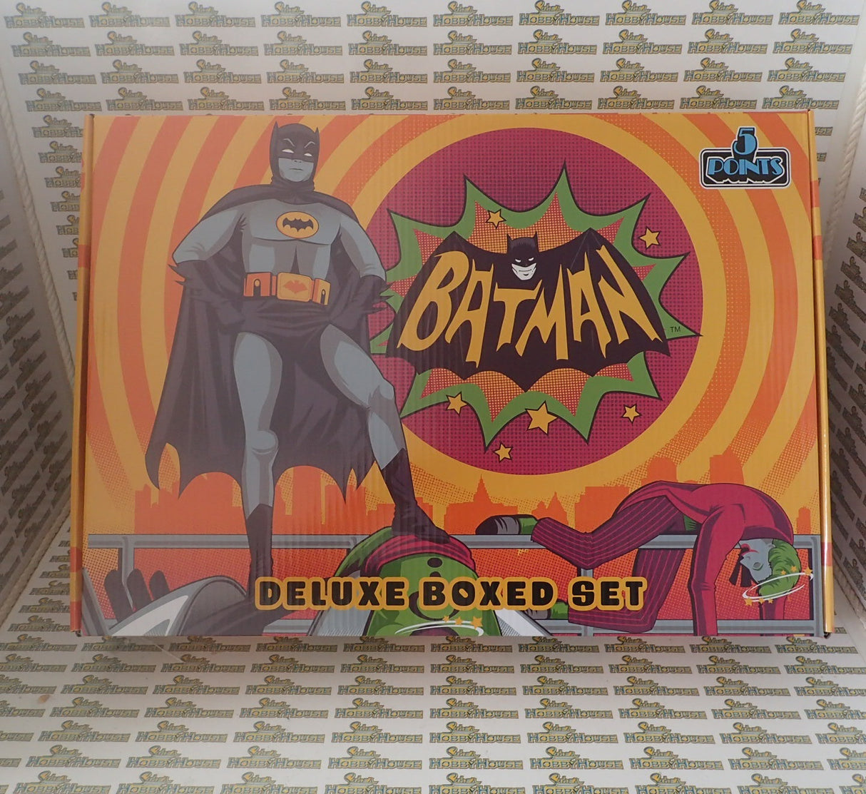 Mezco Toyz 17050 - Batman (1966): Deluxe Boxed Set