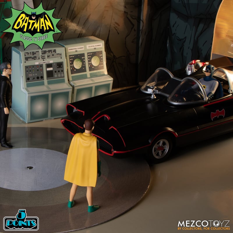 Mezco Toyz 17050 - Batman (1966): Deluxe Boxed Set