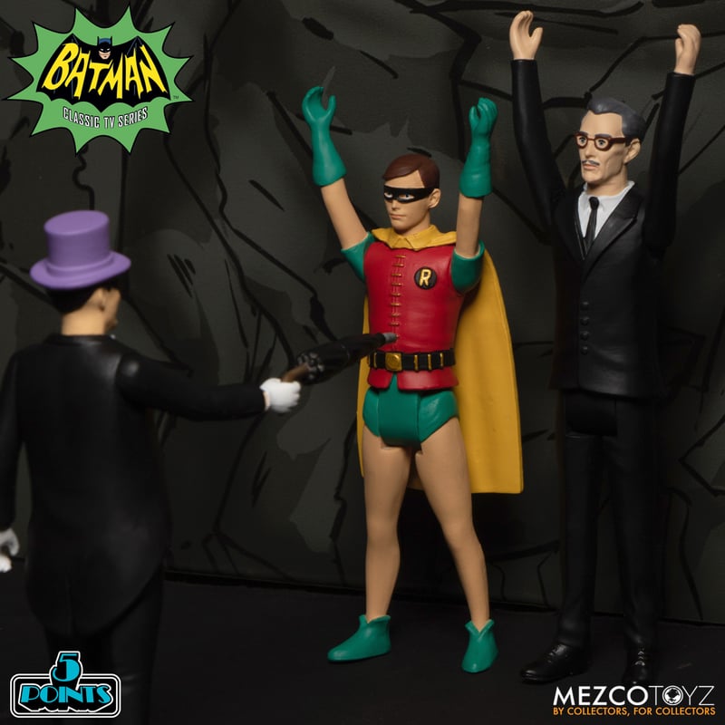 Mezco Toyz 17050 - Batman (1966): Deluxe Boxed Set