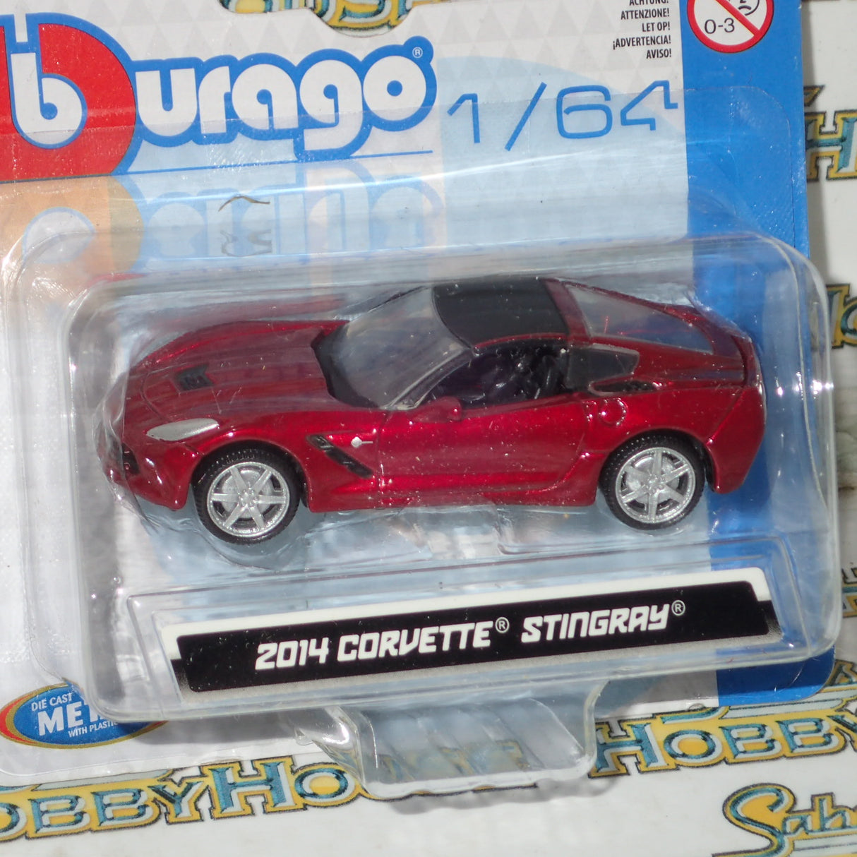 Bburago 18-59000 CS - 1:64 Diecast - 2014 Corvette Stingray