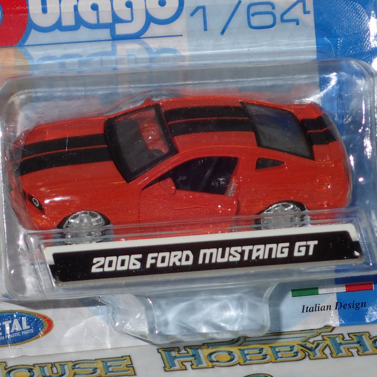 Bburago 18-59000 FM - 1:64 Diecast - 2006 Ford Mustang GT