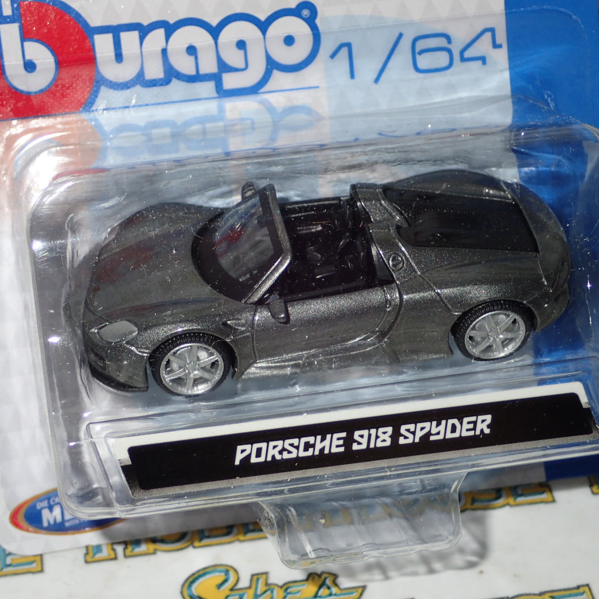 Bburago 18-59000 - 1:64 Diecast - Porsche 918 Spyder