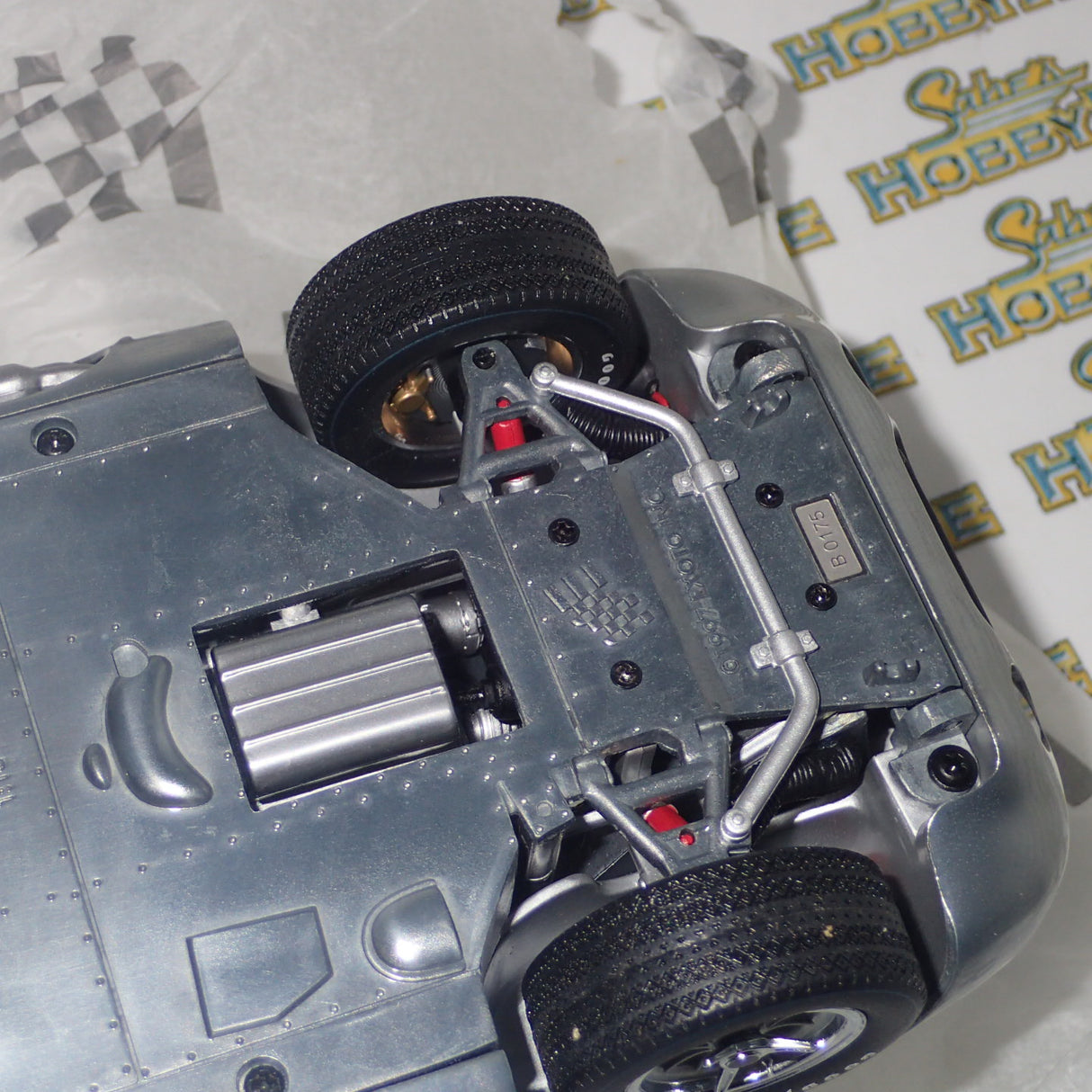 Exoto RLG18008 - 1964-65 Cobra Daytona Test Mule in Satin Aluminum Finish
