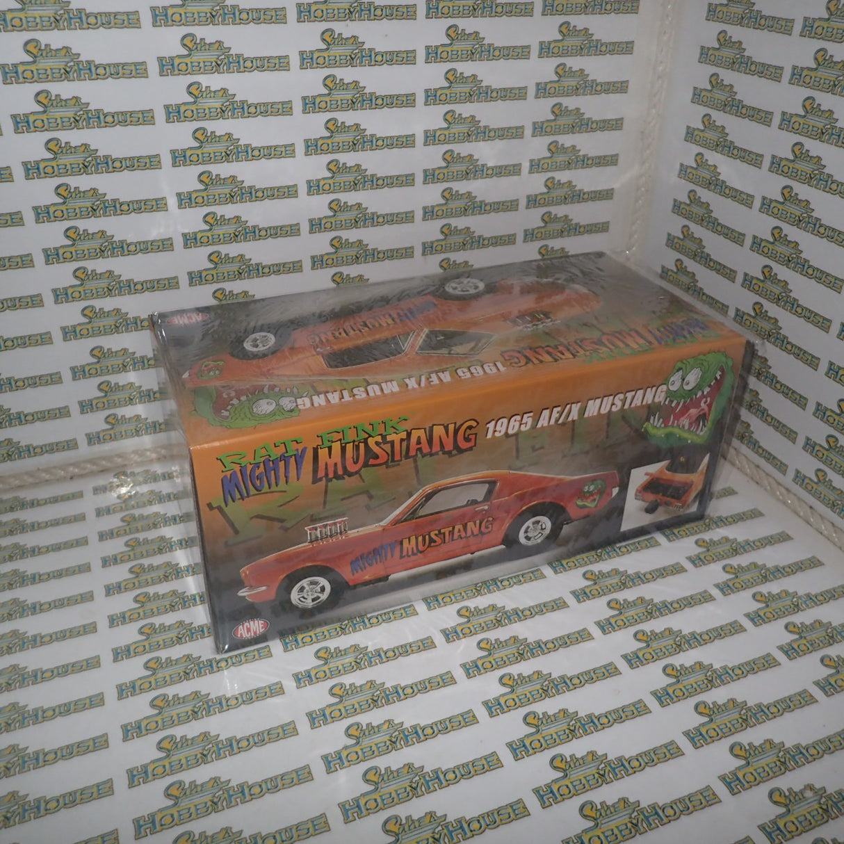 ACME A1801860 - 1/18 Scale 1965 FORD MUSTANG A/FX RAT FINK'S MIGHTY MUSTANG