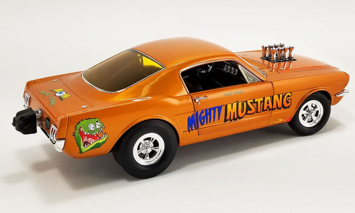 ACME A1801860 - 1/18 Scale 1965 FORD MUSTANG A/FX RAT FINK'S MIGHTY MUSTANG