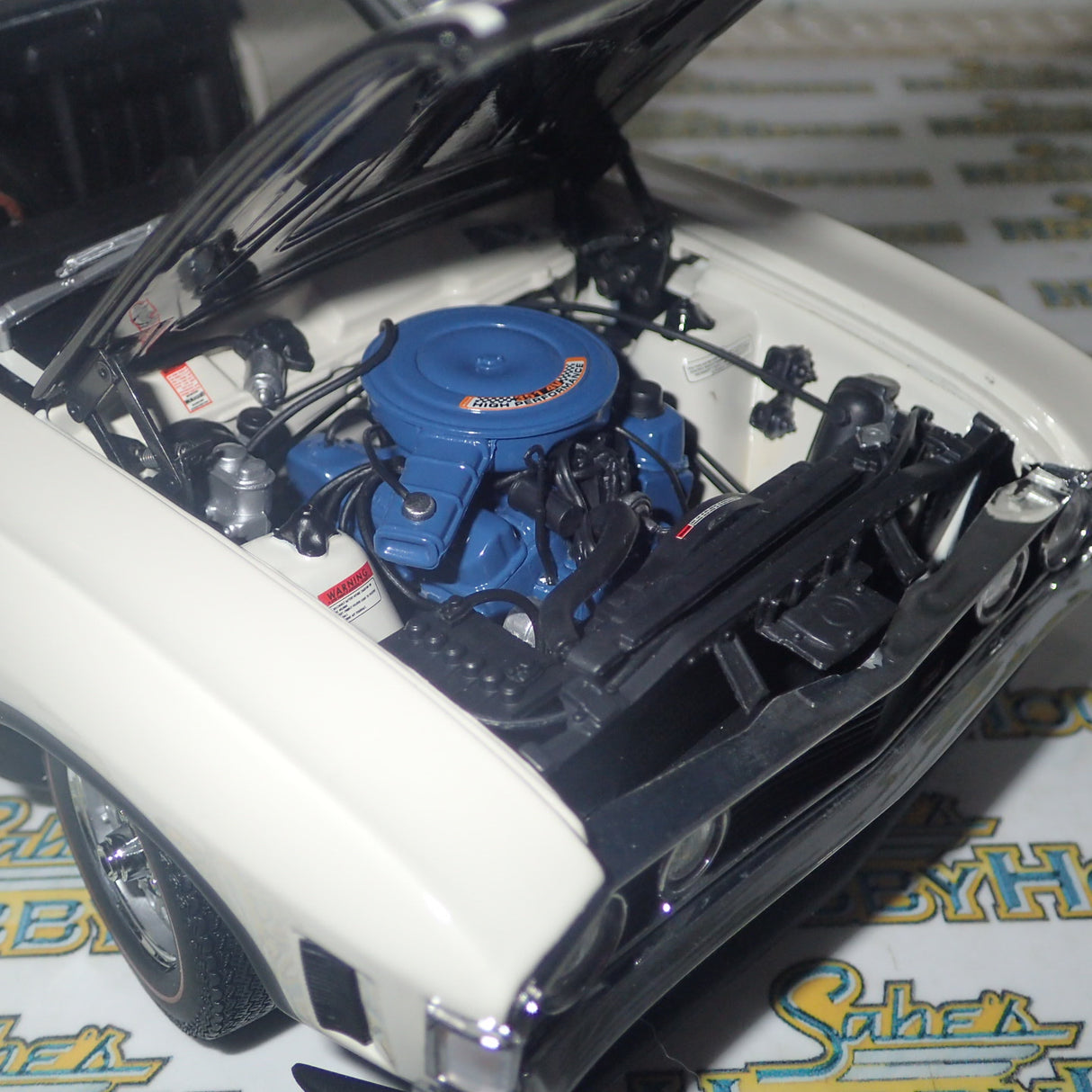 Classic Carlectables 18615 - 1/18 Scale Ford XA Falcon RPO83 Sedan Polar White Diecast Model Replica