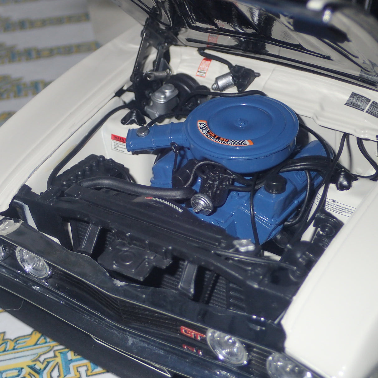 Classic Carlectables 18615 - 1/18 Scale Ford XA Falcon RPO83 Sedan Polar White Diecast Model Replica