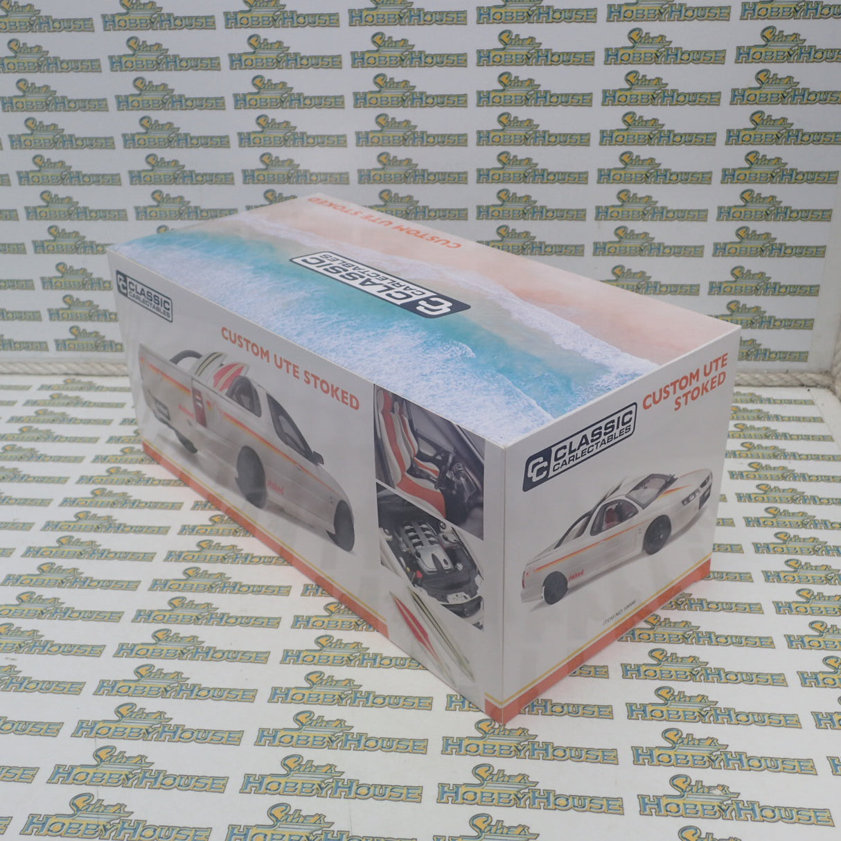 Classic Carlectables 18666 - 1/18 Scale Custom Ute "STOKED" Diecast Scale Model Replica