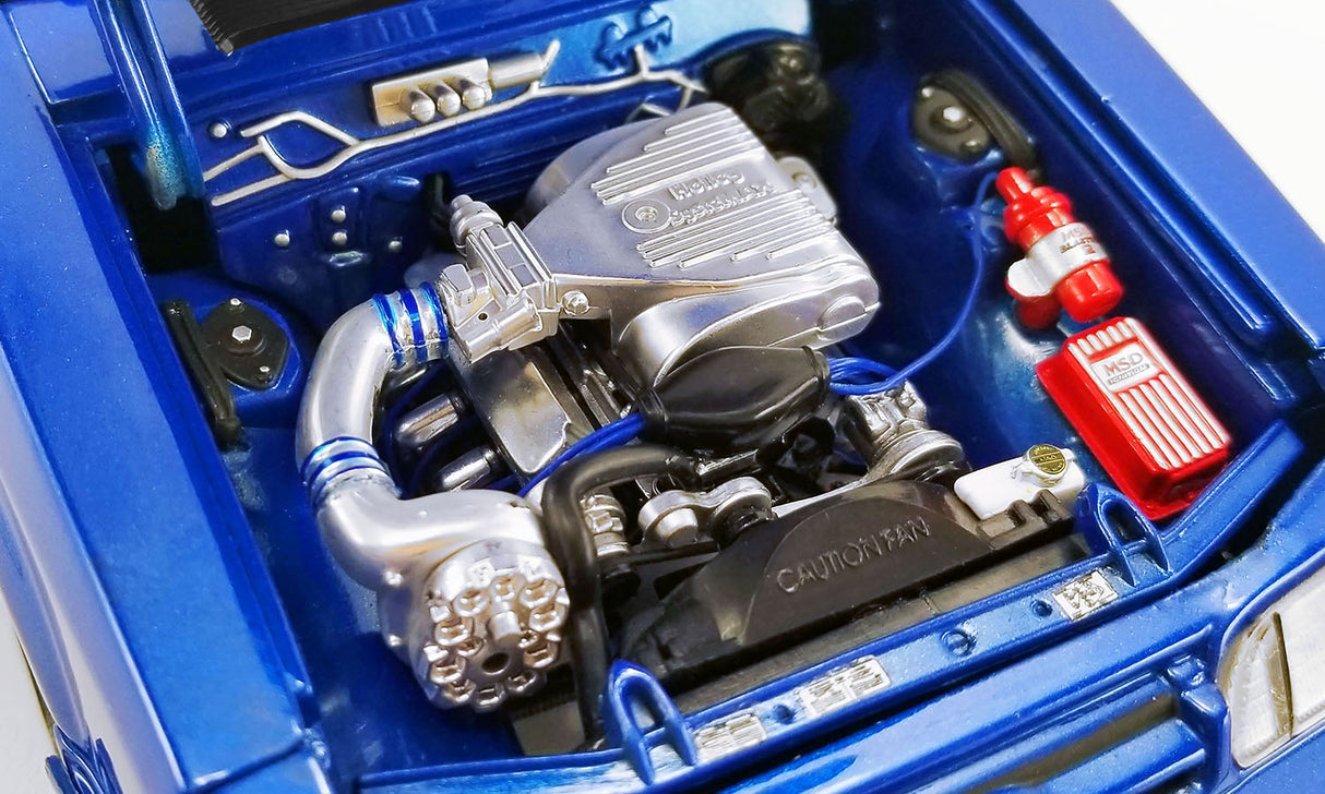 GMP 18954 1/18 Scale - 1990 FORD MUSTANG LX STREET FIGHTER Metallic Blue