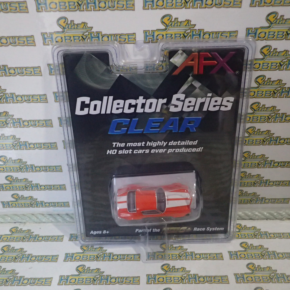 AFX 22027 – 1/64 Scale Camaro CLEAR – SS396 – Orange