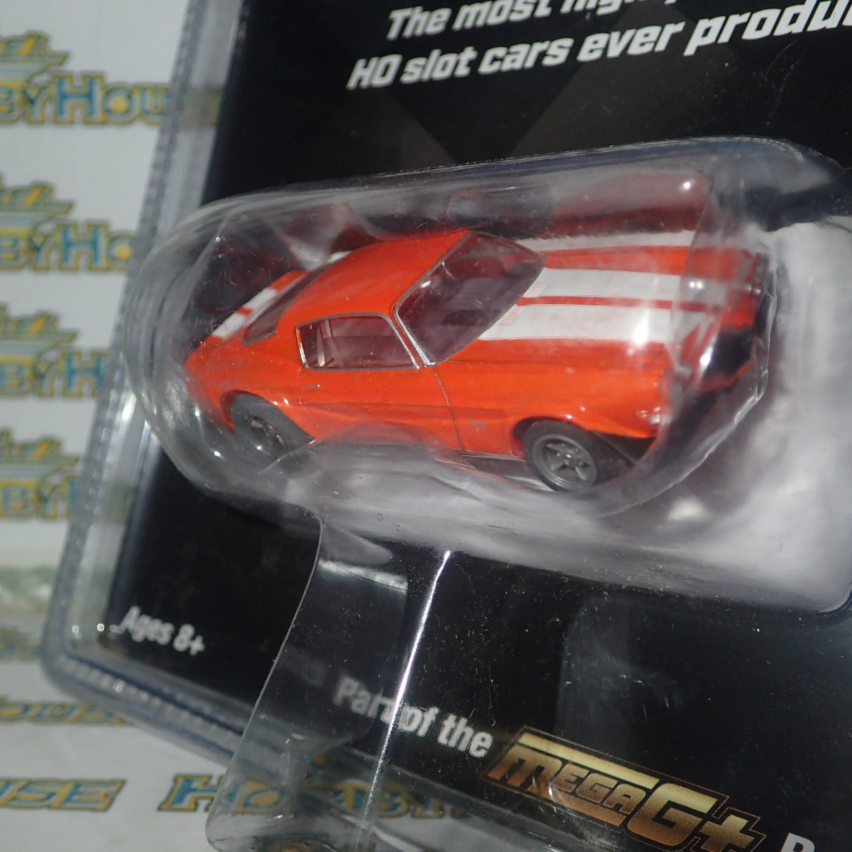 AFX 22027 – 1/64 Scale Camaro CLEAR – SS396 – Orange