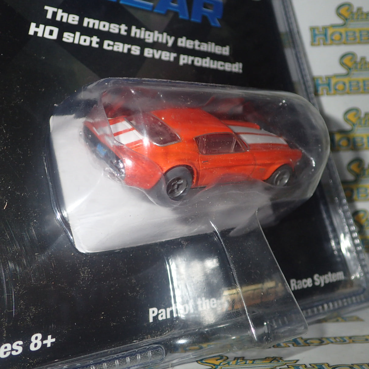 AFX 22027 – 1/64 Scale Camaro CLEAR – SS396 – Orange