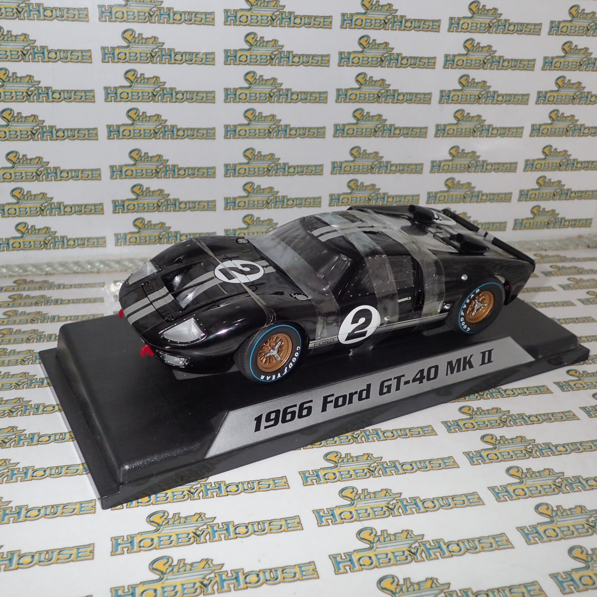 Shelby Collectibles 223168 - Set of 3 1/18 Scale Exclusive 50th Anniversary Edition of Ford's 1-2-3 Finish at the 1966 24 Hours of Le Mans.